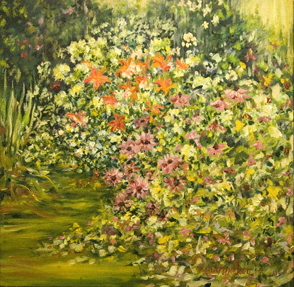 Hydrangeas in the Garden