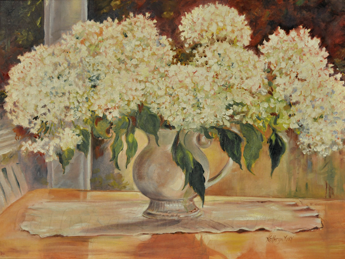 Hydrangeas on my Table