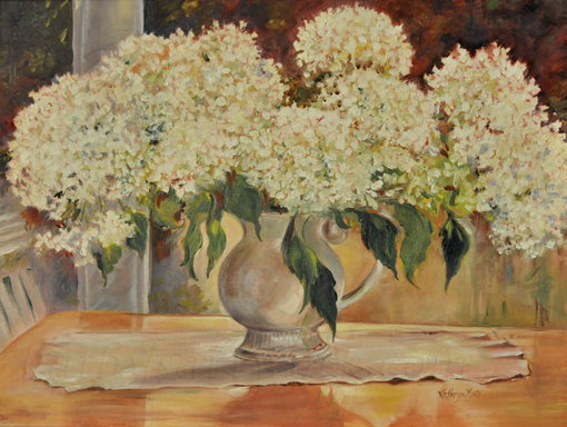 Hydrangeas on my Table