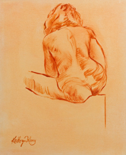 Sitting Female Nude
